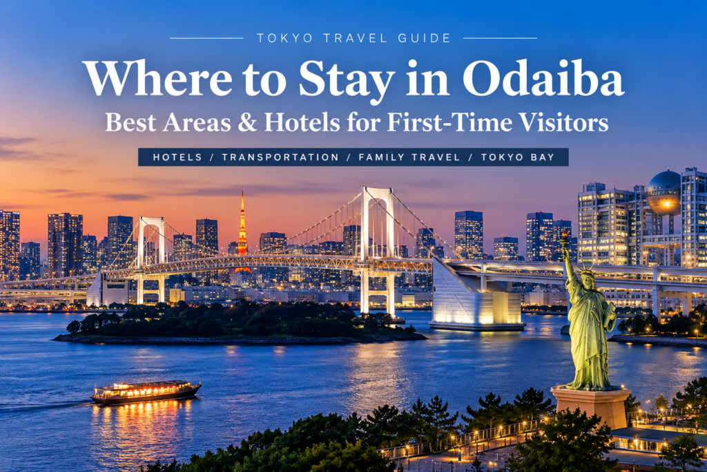 Where to stay in Odaiba for first-time visitors