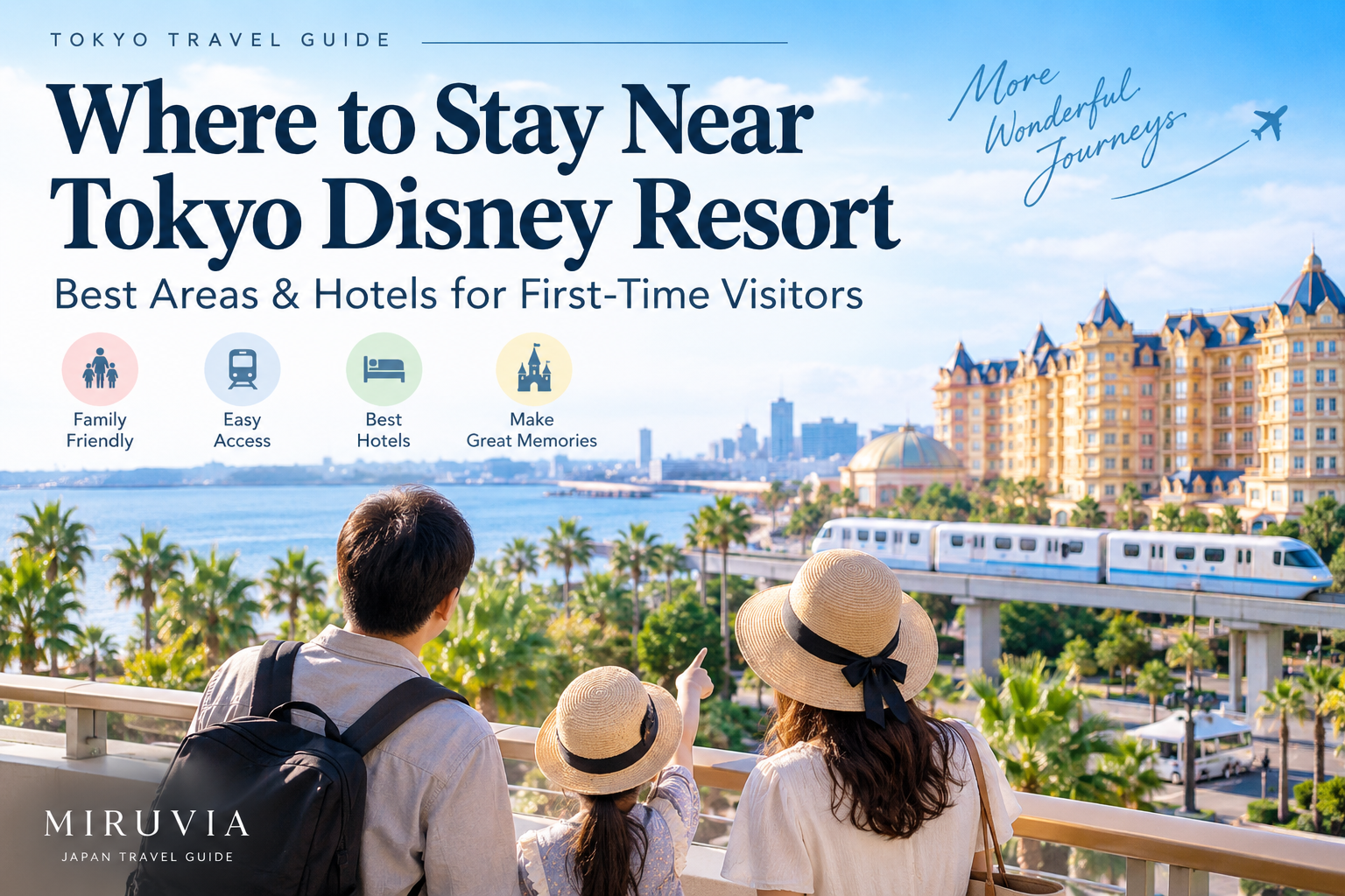 Where to stay near Tokyo Disney Resort for first-time visitors