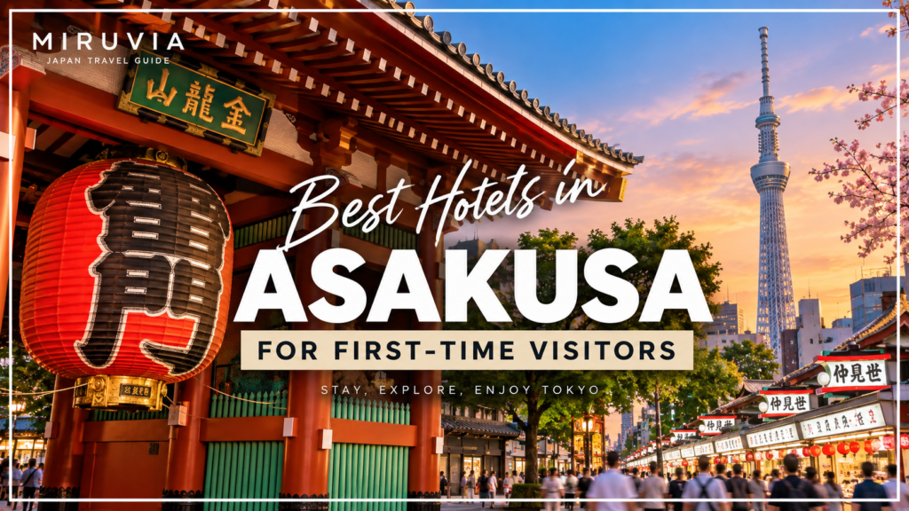 Best hotels in Asakusa for first-time visitors
