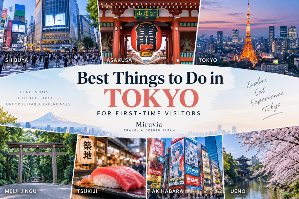 Best things to do in Tokyo for first-time visitors