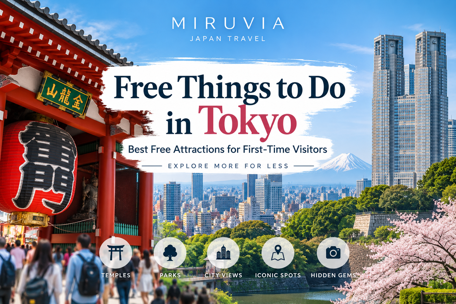 Free things to do in Tokyo for first-time visitors