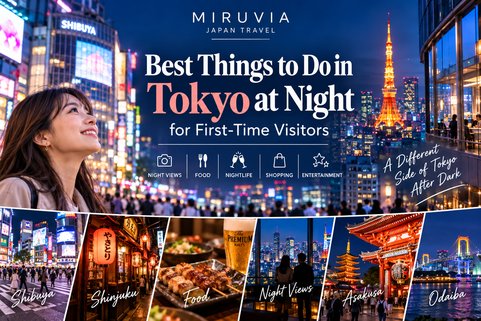 Best things to do in Tokyo at night for first-time visitors