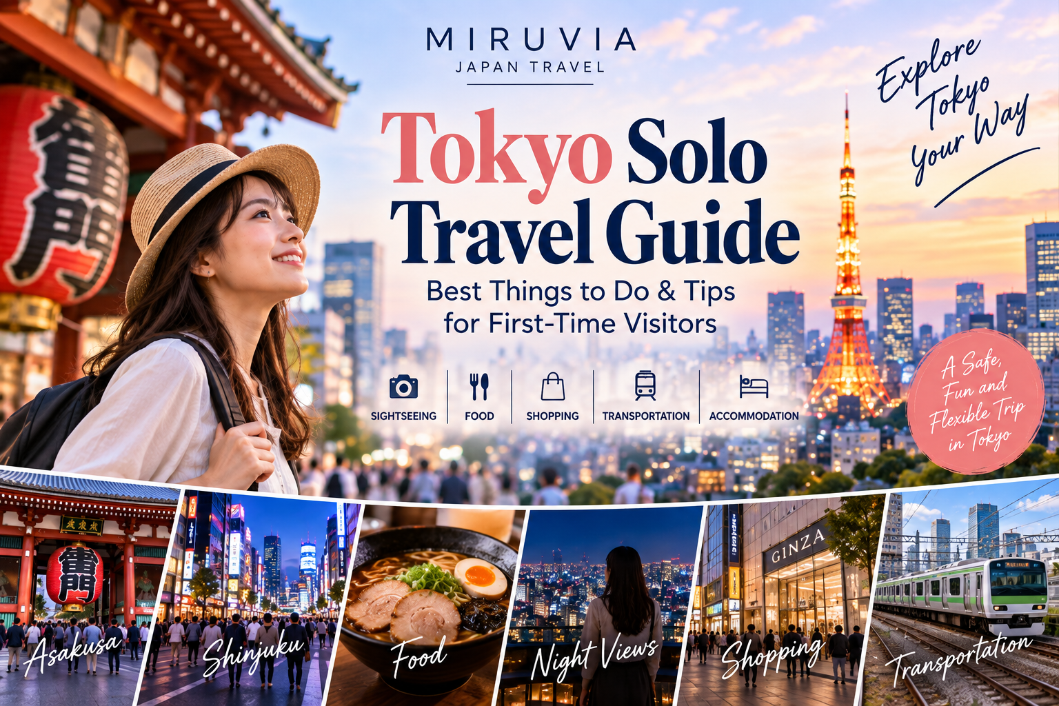 Tokyo solo travel guide for first-time visitors
