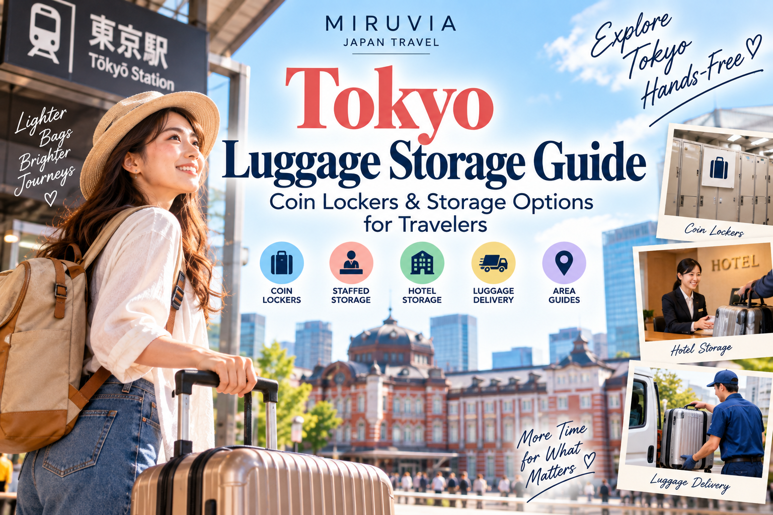 Tokyo luggage storage guide for travelers