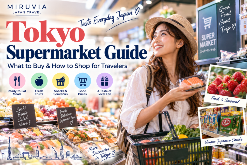 Tokyo supermarket guide for travelers