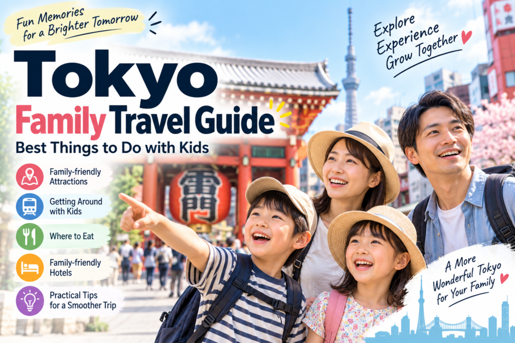 Tokyo family travel guide for families with kids