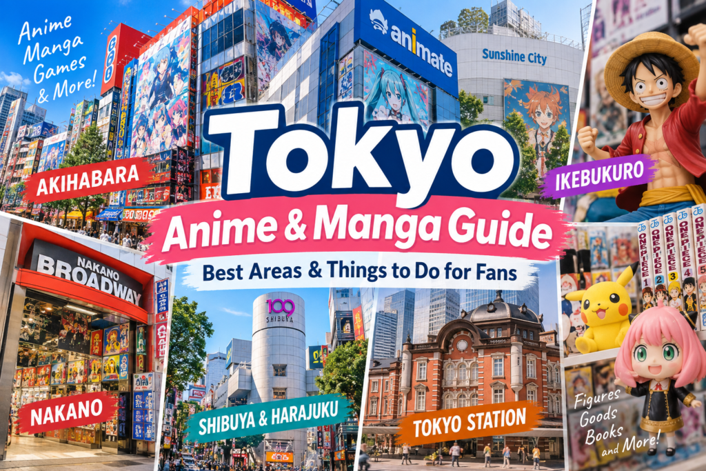 Tokyo anime and manga guide for travelers