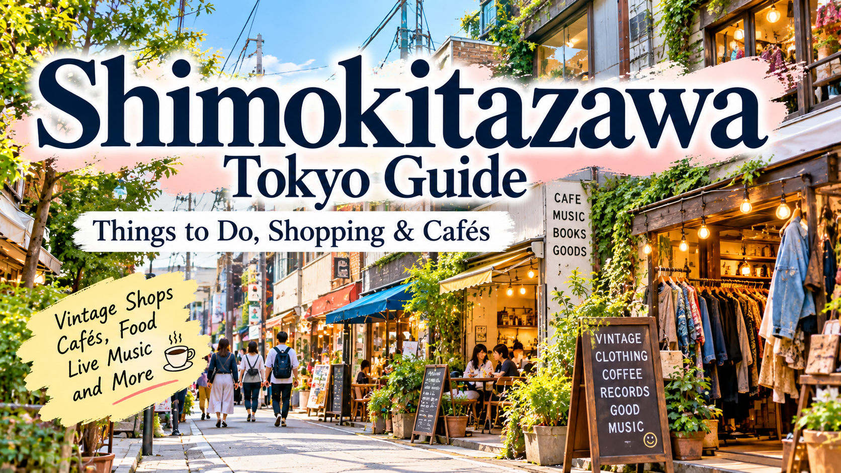 Shimokitazawa Tokyo guide to vintage shopping, cafés and things to do