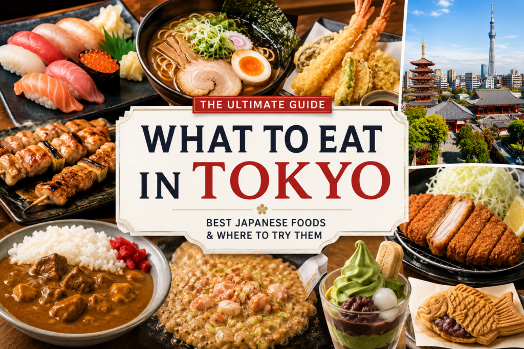 What to eat in Tokyo for first-time visitors